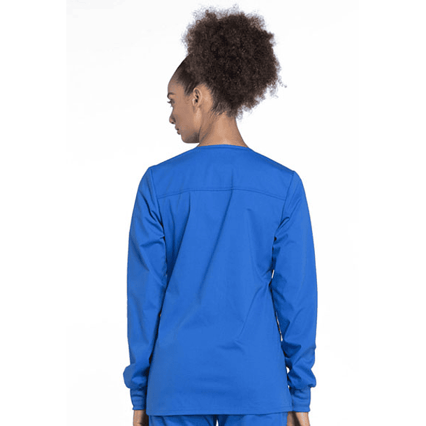 Chaqueta Cherokee Professionals WW340 Azul Royal 2