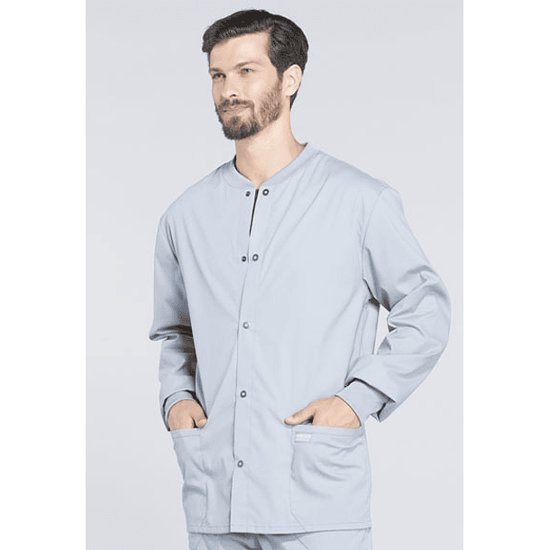 Chaqueta Cherokee Professionals  WW360 Gris Claro 3