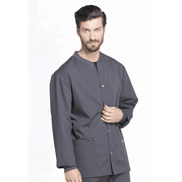 Chaqueta Cherokee Professionals  WW360 Gris Oscuro 4