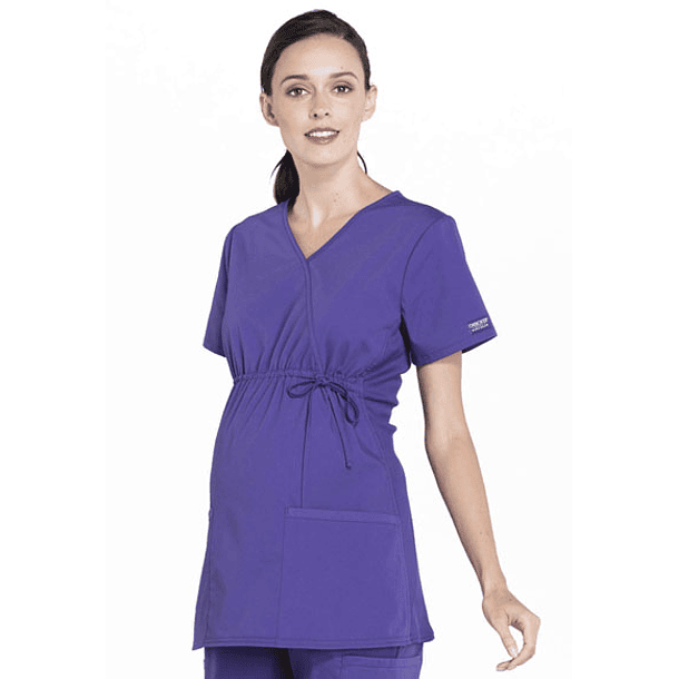 Polera Cherokee Professionals WW685 Morada 3