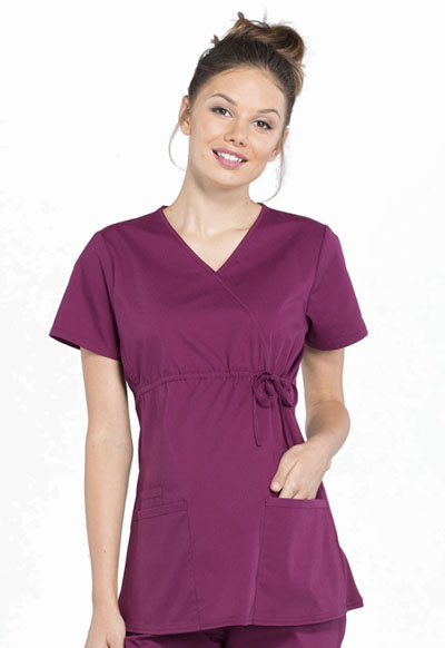 Polera Cherokee Professionals WW685 Burdeo
