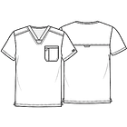 Polera Cherokee Revolution  WW690 Azul Galaxia 4