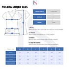 Polera Cherokee Luxe 1845 Celeste 5
