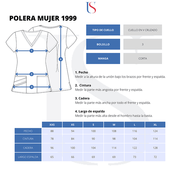 Polera Cherokee Luxe 1999 Negra 5