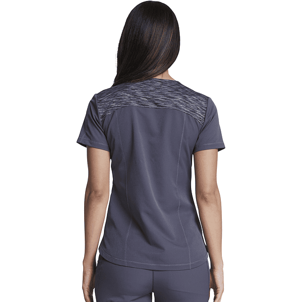 Polera Dickies Dynamix DK740 Gris Oscuro 5