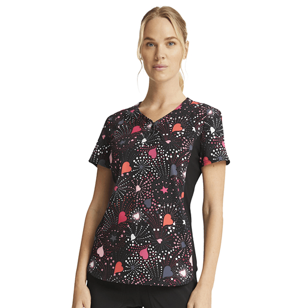 Polera Cherokee Iflex Estampado Bursting  1