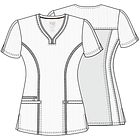 Polera Cherokee Statement CK695 Celeste 5