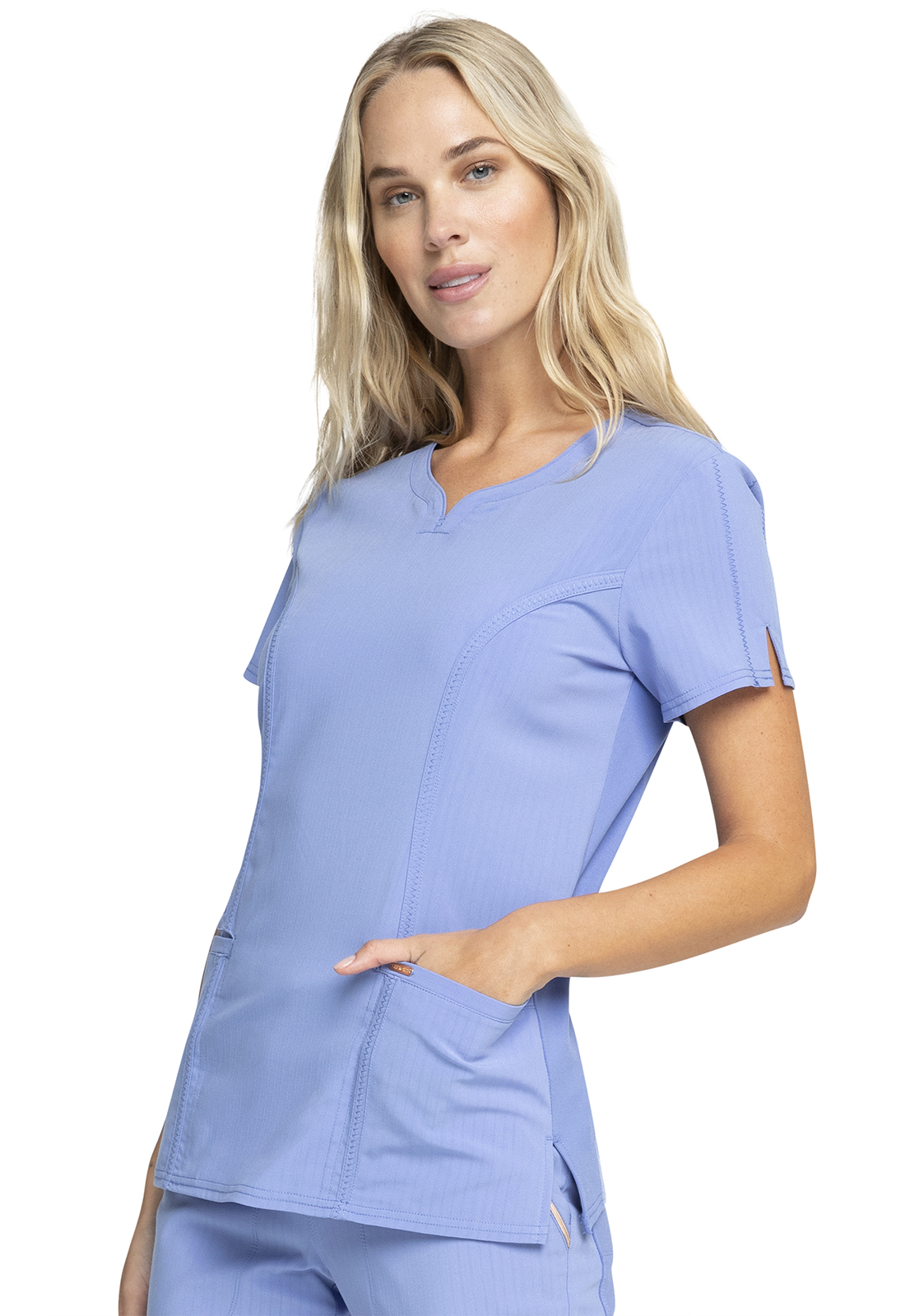 Polera Cherokee Statement CK695 Celeste