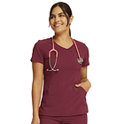 Polera  Cherokee Infinity 2625A Burdeo 2