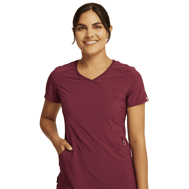 Polera  Cherokee Infinity 2625A Burdeo 4