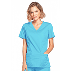 Polera Cherokee Core Stretch  4728 Turquesa 1