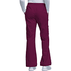 Pantalón Cherokee Core Stretch 4005P Rojo Burdeo 2