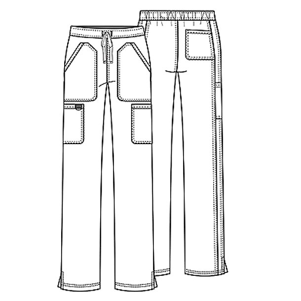 Pantalón Cherokee Revolution WW120 Chocolate  