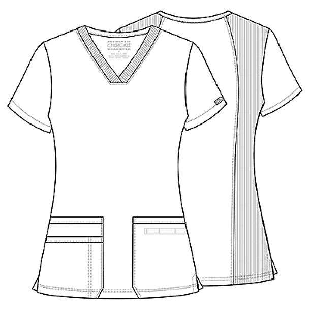 Polera Cherokee Originals WW645 Verde Teal Blue 