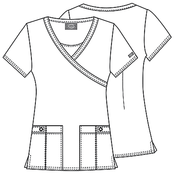 Polera Dickies Xtreme Stretch 82814 Blanco 