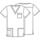 Polera Cherokee Core Stretch 4725 Negra 5