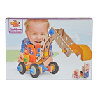 Juguete 100% Madera Didactico Eichhorn Excavadora 90 Piezas 6