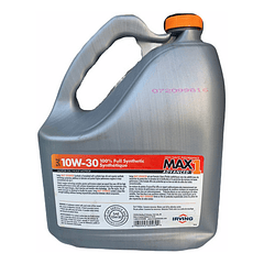Aceite Motor 10w30 100% Sintetico Bencinero Irving 1galon 