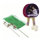 Set Sensei Completo 2 Paletas - 3 Pelotas - Malla   2