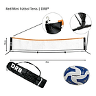 Set De Red Futbol Tenis 4 Mts Con Balon Polaris 2