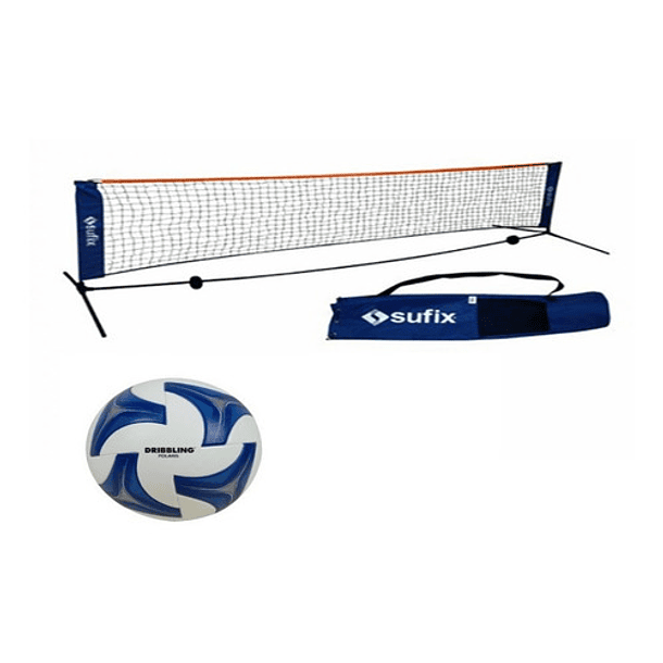 Red Futbol Tenis 3 Mts Sufix Con Balon Polaris Profesional 1