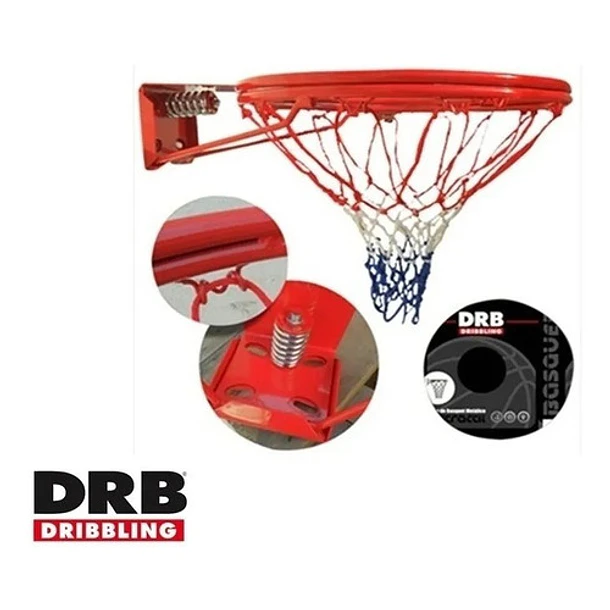Set De Aro De Básquet Doble Retráctil Con Balon Fun #7 2