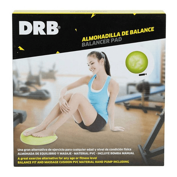 Bosu Almohadilla De Balance Con Bombín Ultra Resistente 2