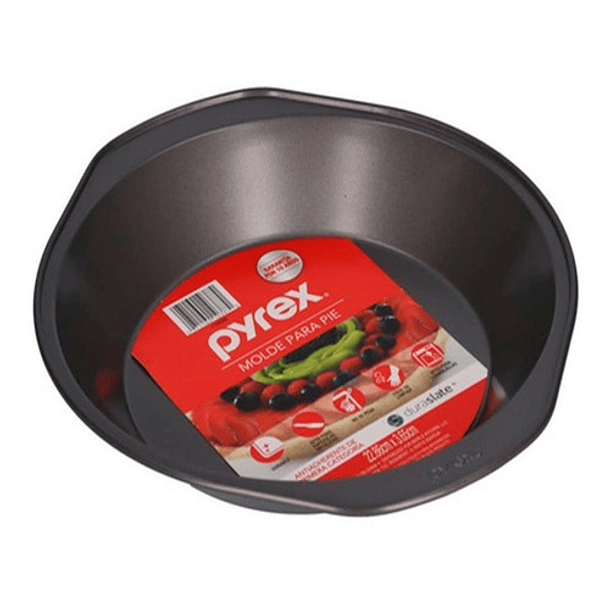 Molde Redondo Metalico, Especial Horno  22,9 Cms Marca Pyrex 