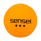 Pack Pelotas  6 Unid  Naranja. Ping Pong 3 Estrellas Sensei 2