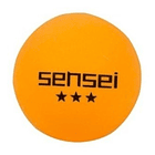 Pack Pelotas  60 Unid  Naranja. Ping Pong 3 Estrellas Sensei 3