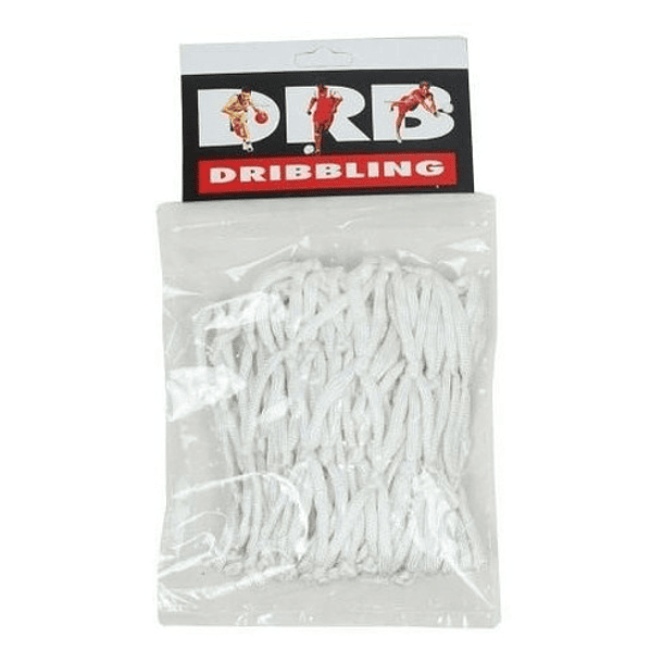 Red De Básquetbol Competencia Blanca Nylon 