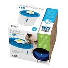 Fuente Bebedera Para Gatos  Mini Flor Led - Catit 3 Lts. 1