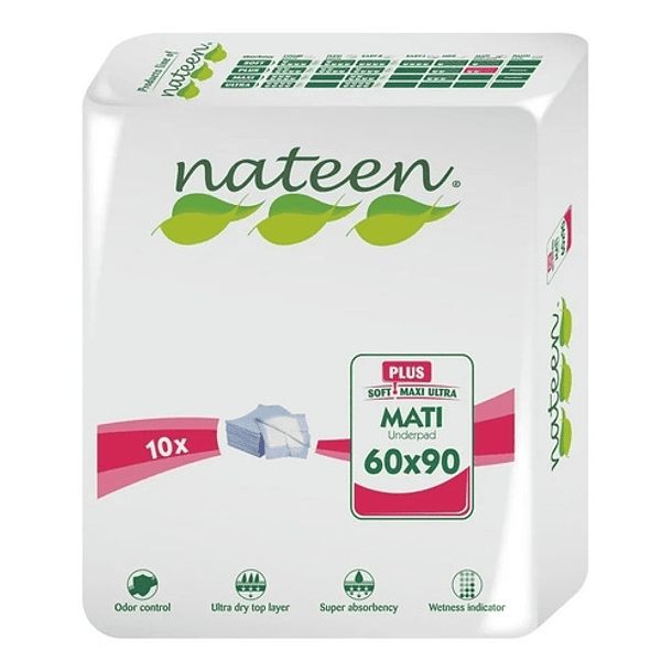 10 Sabanillas De Entrenamiento 60x90cm Nateen Mascota 