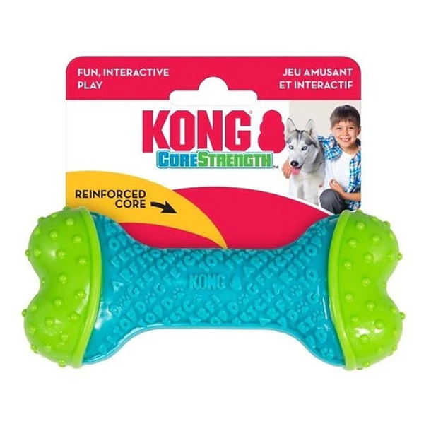 Juguete Kong Corestrength Bone Para Tu Mascota Talla S/m 