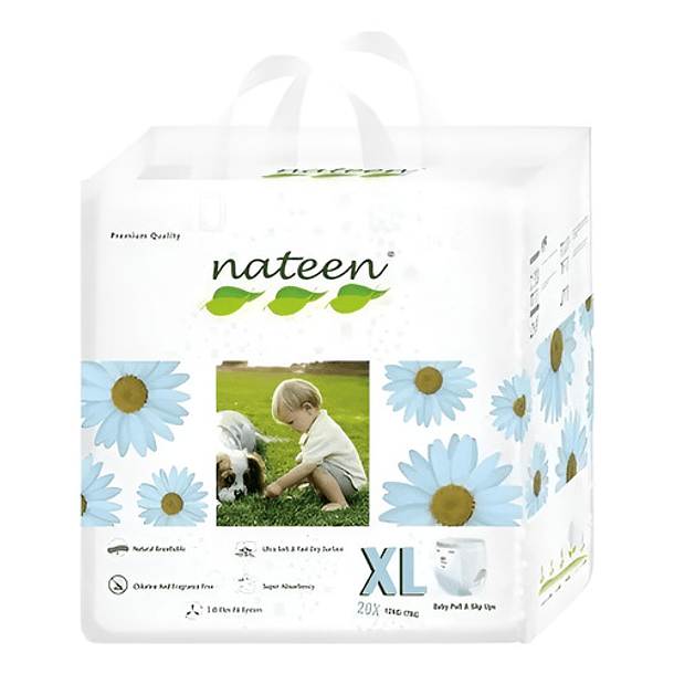 Pañal Ecológico Premium Calzon  Nateen 20 Unidades 