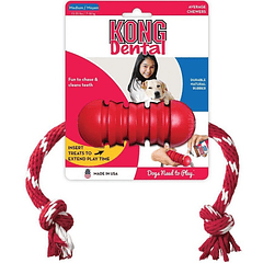 Kong Juguete Y Limpieza Dental  Para Tu Mascota Talla M Eeuu