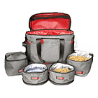 Bolso De Viaje Transportador Mascotas De 5 Piezas Marca Kong 1