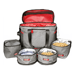 Bolso De Viaje Transportador Mascotas De 5 Piezas Marca Kong