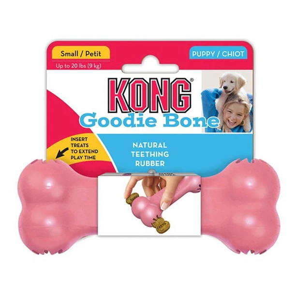 Kong Goodie Bone Puppyjuguete Para Tu Mascota Talla S 1