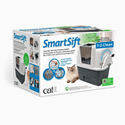 Baño Catit Con Cubierta Para Gatos Smartsift 4