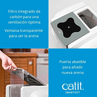 Baño Catit Con Cubierta Para Gatos Smartsift 5
