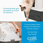 Baño Catit Con Cubierta Para Gatos Smartsift 6