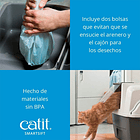 Baño Catit Con Cubierta Para Gatos Smartsift 7
