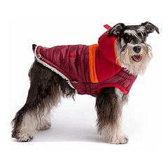 Gfpet Parka Trakking  Con Gorro Para Tu Perro Roja Talla Xs