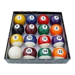 Bolas De Pool 2  Pulgadas 16 Und, Juego Completo, Marca Drb