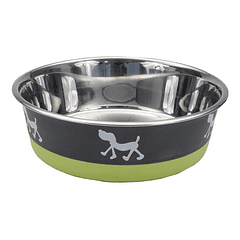 Plato Acero Inoxidable Coastal De 1596 Ml Para Tu Perro/gato