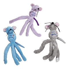 Kong Wubba  Cat Mouse Para Tu Mascota Perro/gato Talla S 