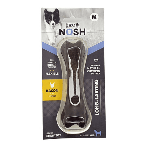 Juguete Zeus Nosh Flexible Para Tu Mascota Talla M De Tocino 