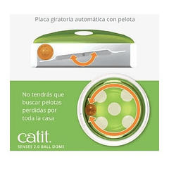 Catit Juguete Para Gatos Laberinto De Comida Ball Dome