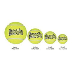 Kong Air Ball Squeakair 1 Unidad Para Tu Mascota Talla Xl